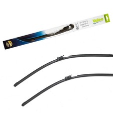 VALEO 2X BALAI D'ESSUIE-GLACE PLAT SILENCIO AQUABLADE SET | 572320