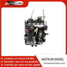 🇫🇷 MOTEUR   VOLKSWAGEN PASSAT 1.9 TDI ♻️ AWX 🚗 275655km