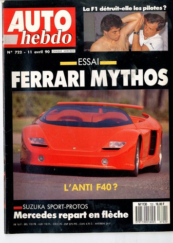 A19 auto hebdo n 722 - 11/04/90, n°722