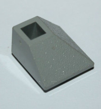 Lego Light Gray Slope inverted