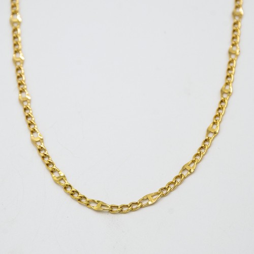 Collier jaune 18 - en, or