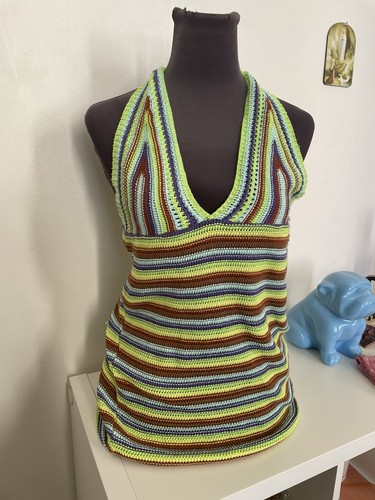 Robe crochet - crochet/, plage