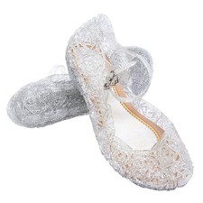  1 paire de sandales bébé fille petite fille sandales à talons hauts en gelée