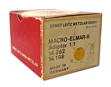 LEICA MACRO-ELMAR-R - 14262 - ERNST LEITZ WETZLAR GMBH - BOITE VIDE