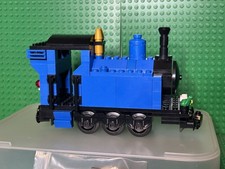 Lego Moc Train Small Blue