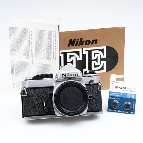 Serviced nikon fe - *serviced*, body