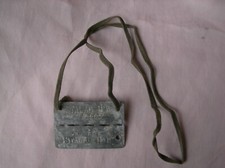 WW2 PLAQUE D'IDENTITÉ DE PRISONNIER DE GUERRE P.O.W. DU STALAG II B ( 39-45 )