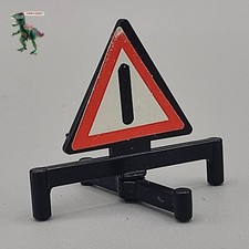 Playmobil triangle de signalisation-travaux-panneau de signalisation-camion-v...