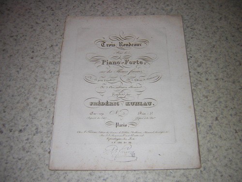 1835 rondeaux piano forte - 1835.3,