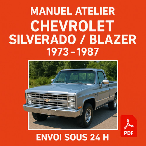 Manuel atelier chevrolet - atelier,