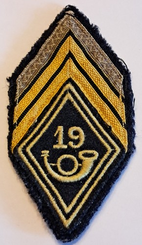 écusson militaire galon
