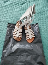 Sandales de gladiateur en cuir