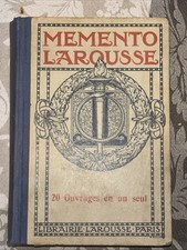 Memento Larousse - 20 ouvrages
