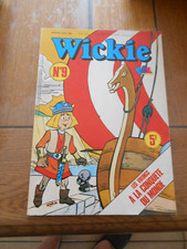 vintage bd WICKIE n° 9  an 1980 télé junior