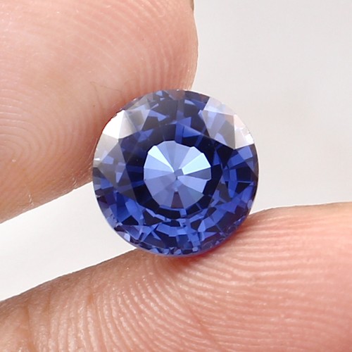 Saphir bleu ceylan naturel - ceylan,
