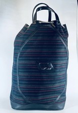 Sac de tennis vintage MILLET années 60 – Bleu Marine – grand format 50x26 cm