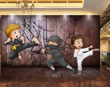 Papier peint 3D jeune arts