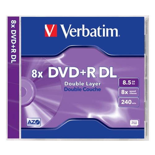 Dvd 5gb 240min - dl, 8,5gb