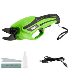 Sécateur sans fil 4V - Batterie li-lon 2000 mAh incluse - Coupe arbres fruitiers