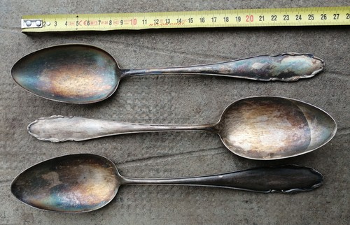 Lot cuillère de service - cuillère,