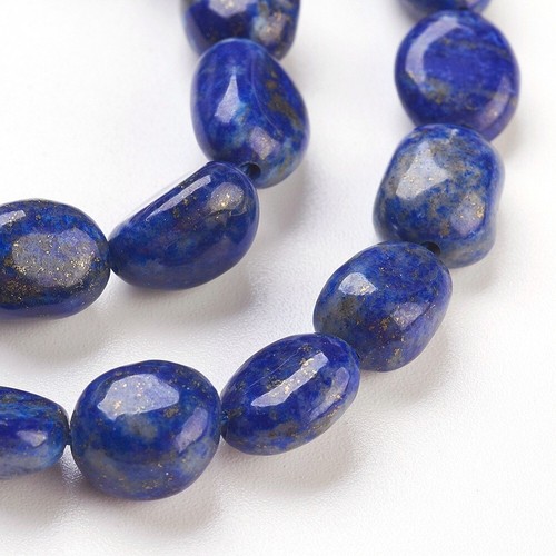 Brin 19cm perles lapis - brin, de