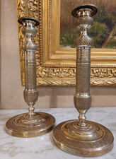 Très Belle paire de Bougeoirs