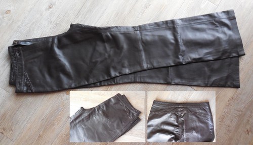 Pantalon cuir devernois - pantalon, en