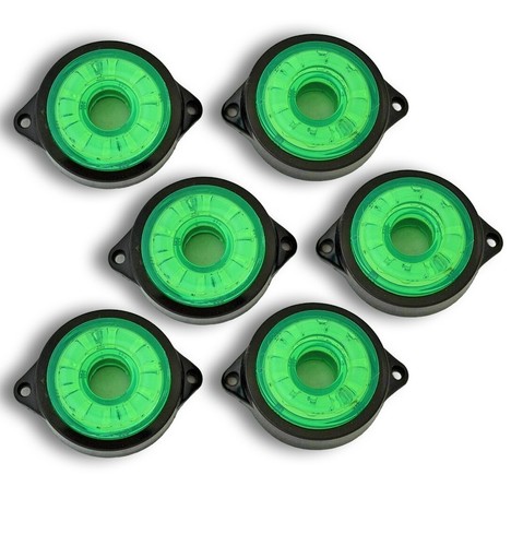 12v led vert - 6x, stroboscope