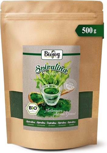 Spiruline poudre bio 500 - en,