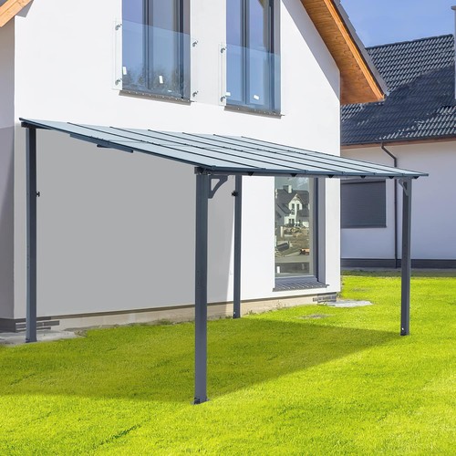 Pergola adossée aluminium - adossée,
