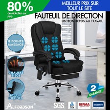 ALFORDSON Fauteuil Tissu En