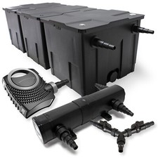 SunSun Kit filtration bassin 90000l 18W Stérilisateur NEO10000 80W Pompe