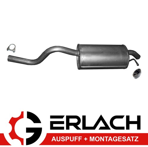 Silencieux échappement pour - silencieux, d'échappement