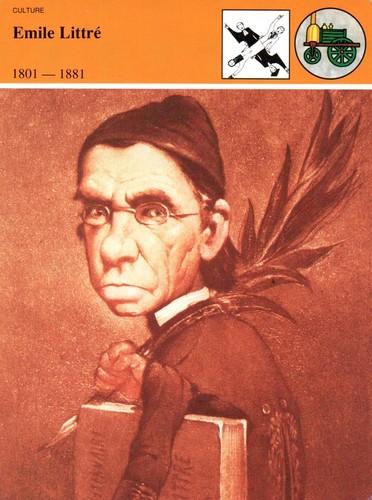 Fiche histoire emile littre - histoire,