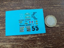 decals decalcomanie RALLYE