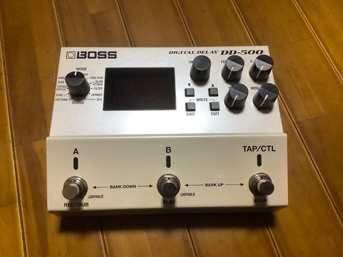 Pédale effet boss 500 - pédale, dd-500