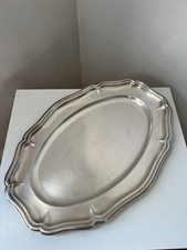 Plat de service ovale en