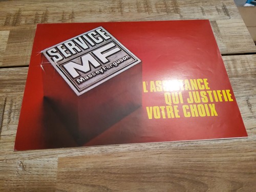 Brochure catalogue tracteur