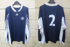Maillot GIRONDINS DE BORDEAUX porté n°2 ADIDAS manches longues vintage shirt XL