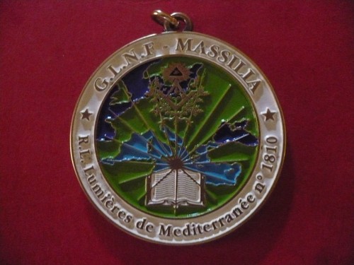 Médaille maçonnique franc - , maçonnique-franc