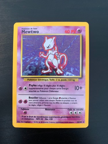 Carte pokémon mewtwo - pokémon, :