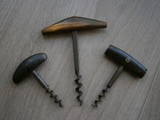 Lot 3 Tire bouchons Corne