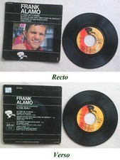 Frank Alamo Disque Super 45T vinyl 4 titres Le chef de la bande