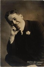 CPA AK Walter Braeuer THEATER STAR (643239)