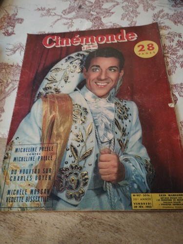Revue cinemonde numéro 917 - revue,