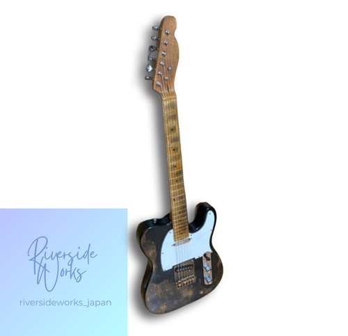 Guitare électrique hard relic - guitare,