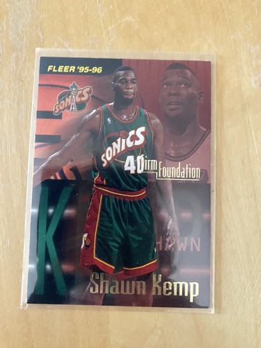 Carte shawn kemp fleer 96 - shawn,