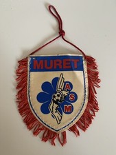 ASM Muret Toulouse rare fanion vintage football pennant TFC