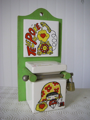 1970 ancienne tirelire - , en