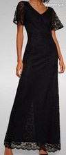 Robe longue en dentelle